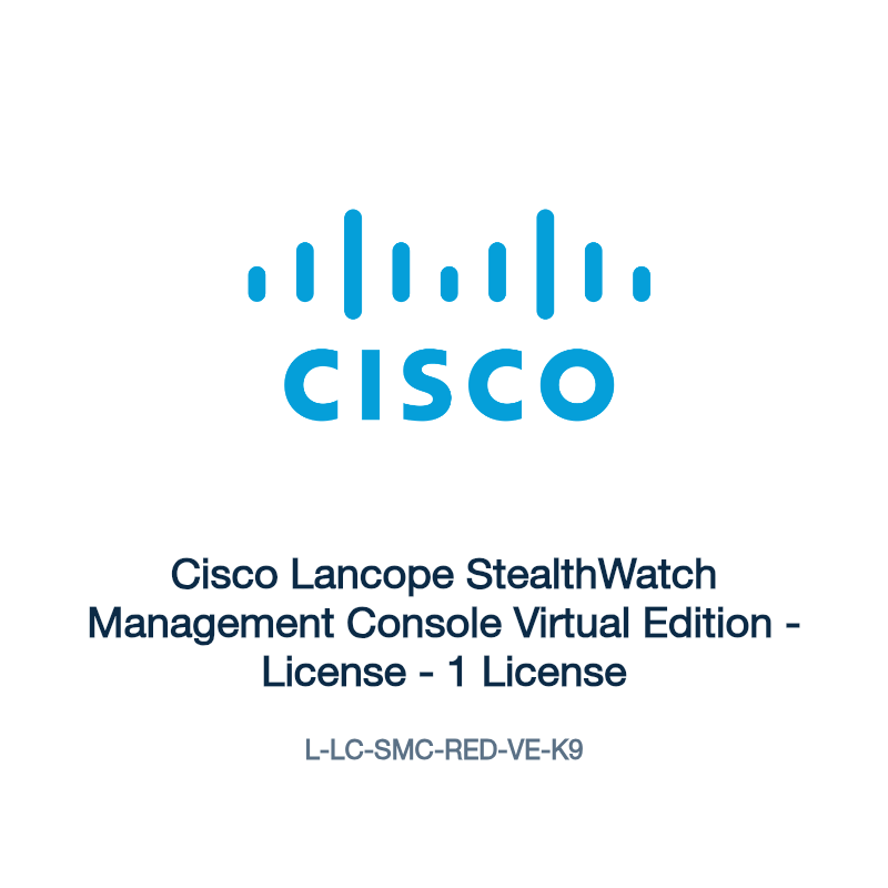 L-LC-SMC-RED-VE-K9: Cisco Lancope StealthWatch Management Console Virtual Edition