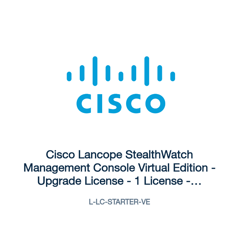 L-LC-STARTER-VE: Cisco Lancope StealthWatch Management Console Virtual Edition