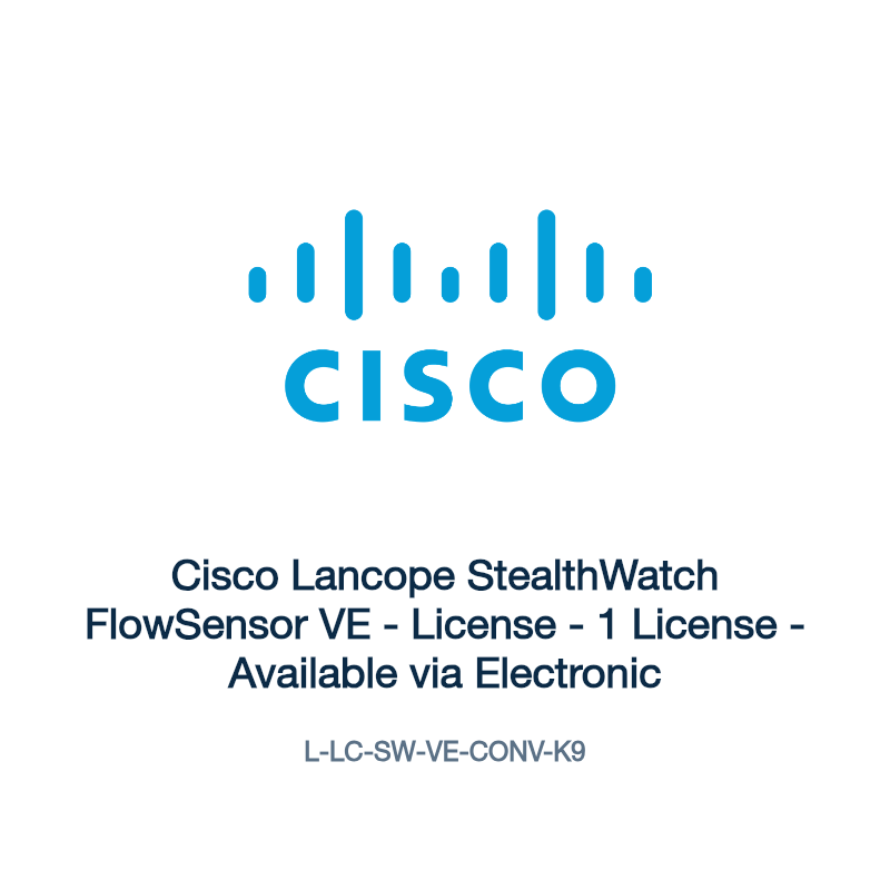 L-LC-SW-VE-CONV-K9: Cisco Lancope StealthWatch FlowSensor VE