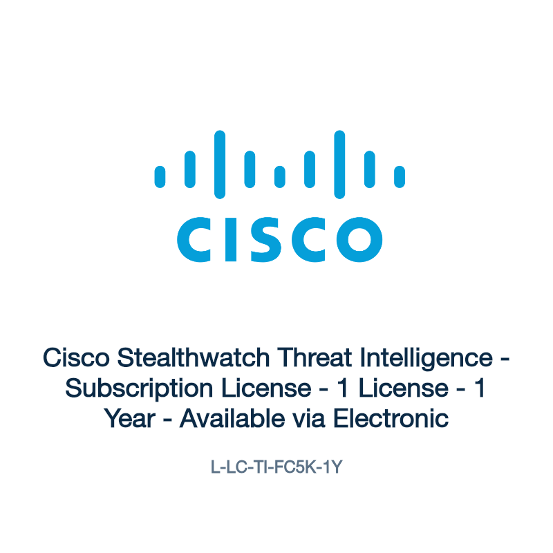 L-LC-TI-FC5K-1Y: Cisco Stealthwatch Threat Intelligence