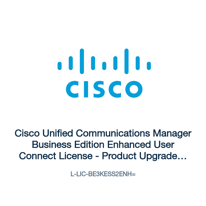 L-LIC-BE3KESS2ENH=: Cisco Unified Communications Manager Business Edition Enhanced User