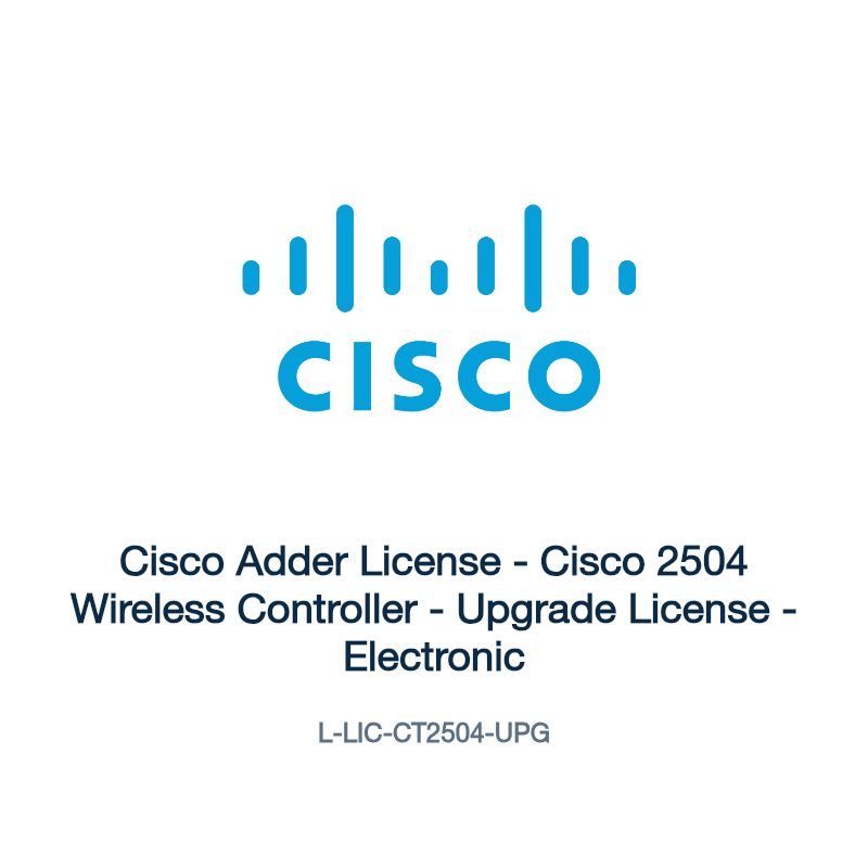 L-LIC-CT2504-UPG: Cisco Adder License