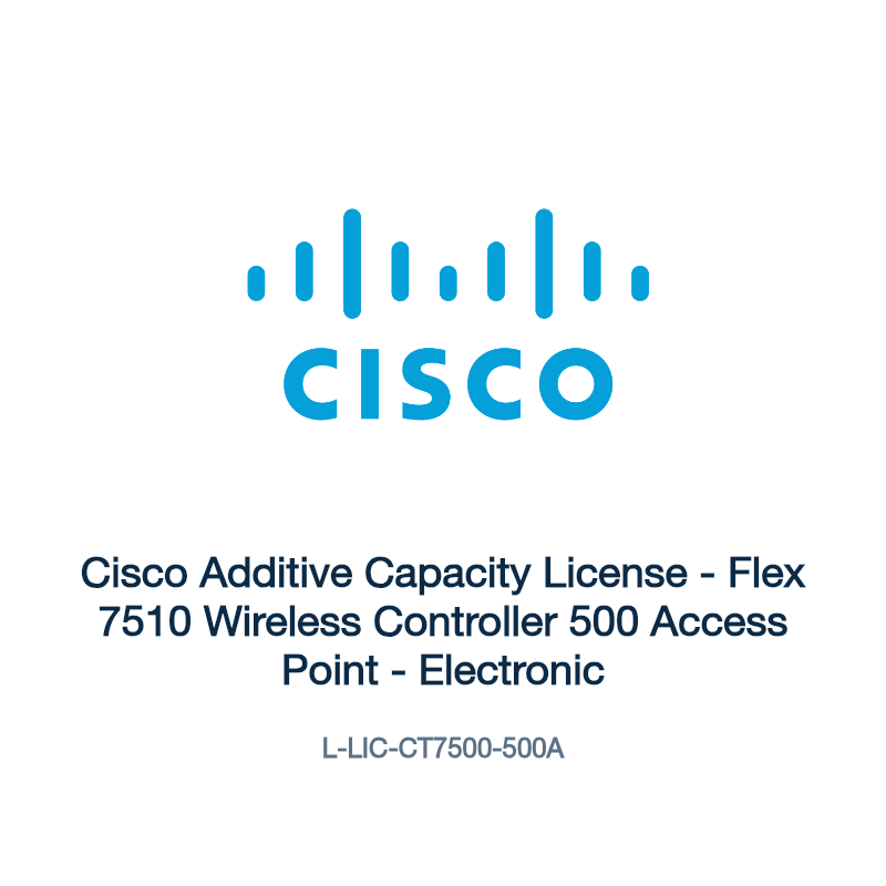 L-LIC-CT7500-500A: Cisco Additive Capacity License