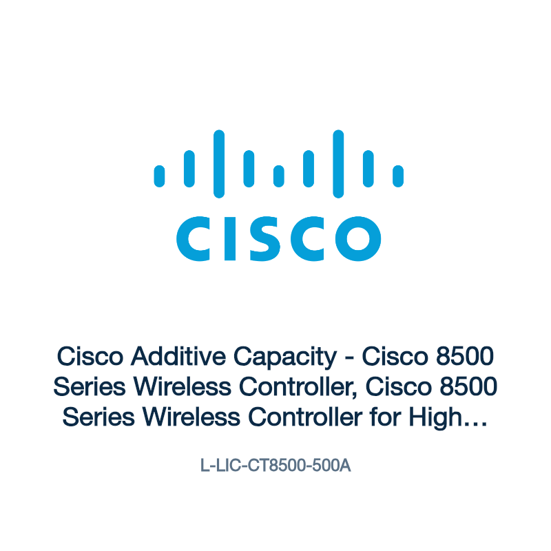 L-LIC-CT8500-500A: Cisco Additive Capacity