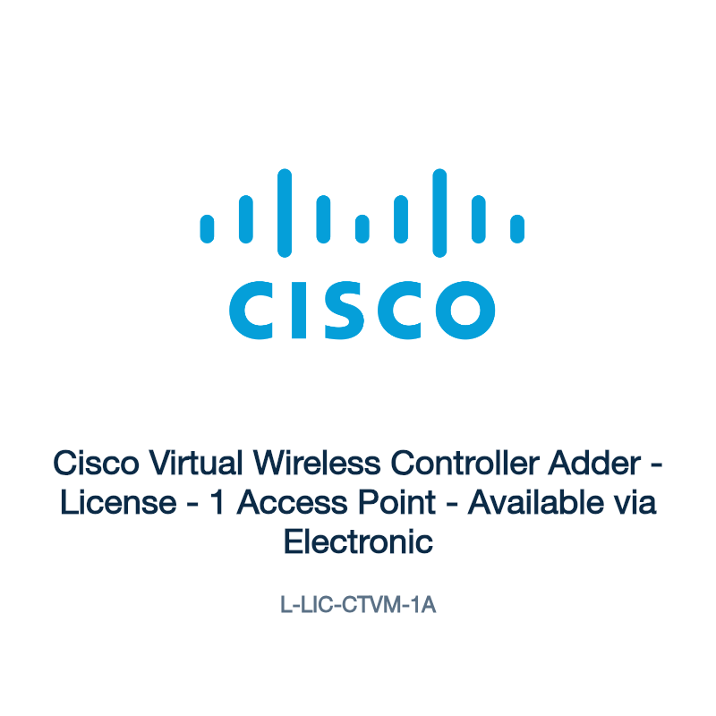 L-LIC-CTVM-1A: Cisco Virtual Wireless Controller Adder