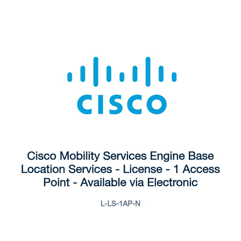 L-LS-1AP-N: Cisco Mobility Services Engine Base Location Services