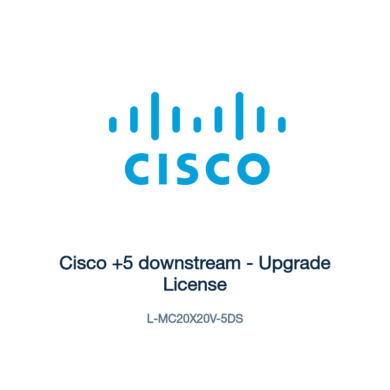 L-MC20X20V-5DS: Cisco +5 downstream