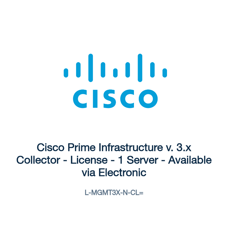 L-MGMT3X-N-CL=: Cisco Prime Infrastructure v. 3.x Collector
