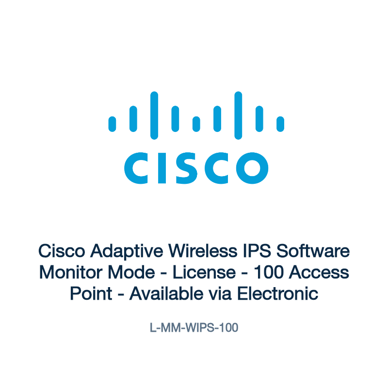 L-MM-WIPS-100: Cisco Adaptive Wireless IPS Software Monitor Mode