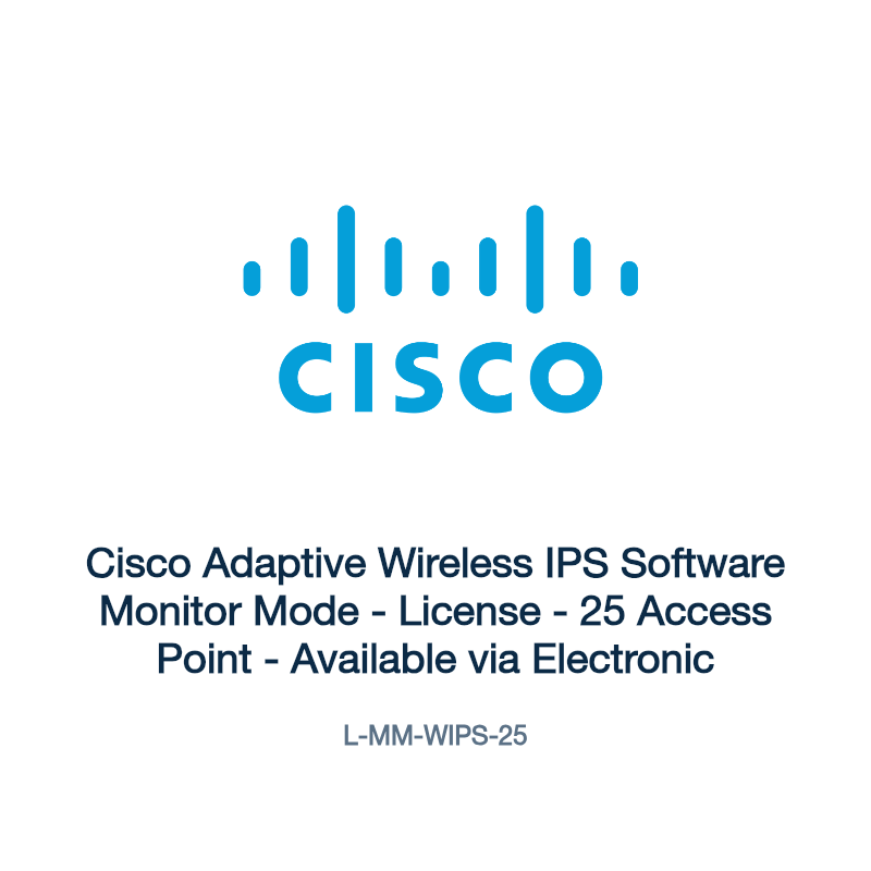 L-MM-WIPS-25: Cisco Adaptive Wireless IPS Software Monitor Mode
