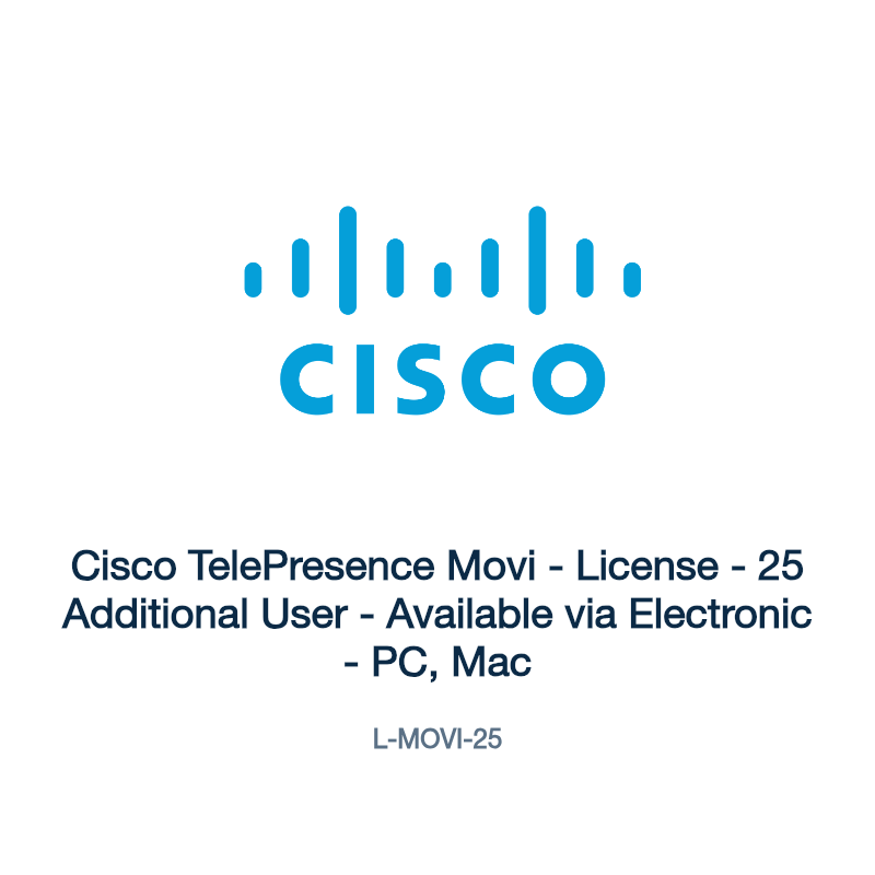 L-MOVI-25: Cisco TelePresence Movi