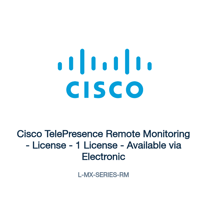 L-MX-SERIES-RM: Cisco TelePresence Remote Monitoring
