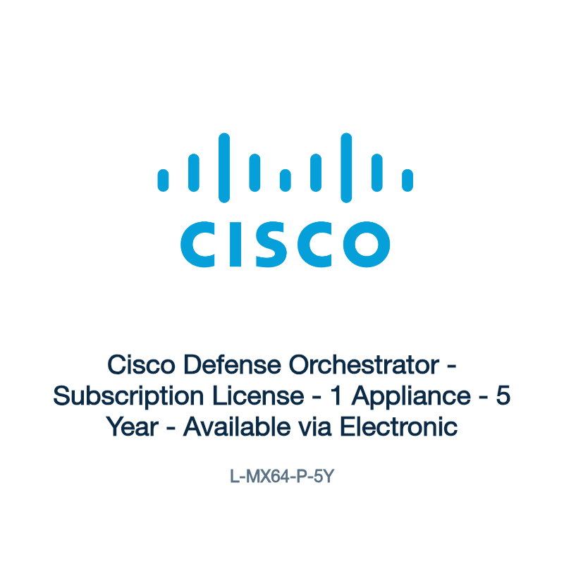 L-MX64-P-5Y: Cisco Defense Orchestrator