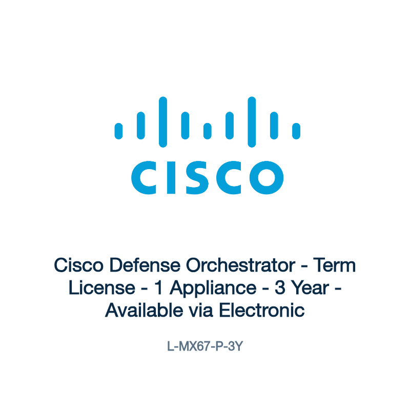 L-MX67-P-3Y: Cisco Defense Orchestrator