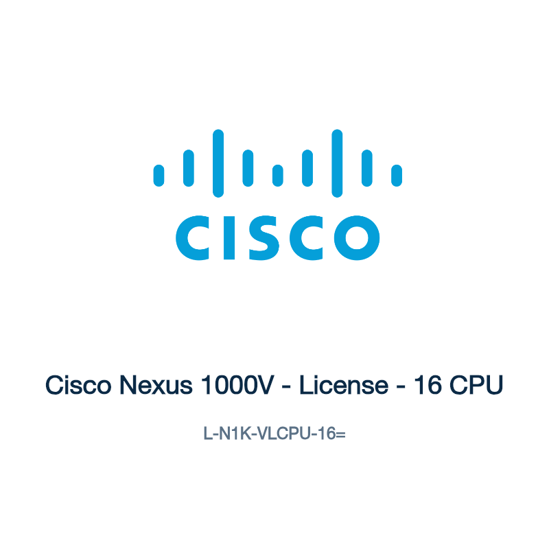 L-N1K-VLCPU-16=: Cisco Nexus 1000V