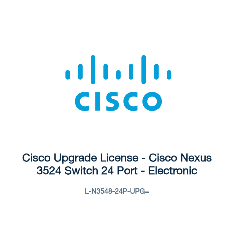 L-N3548-24P-UPG=: Cisco Upgrade License