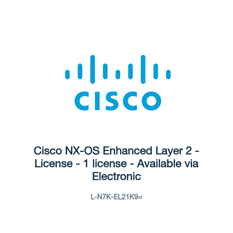 L-N7K-EL21K9=: Cisco NX-OS Enhanced Layer 2