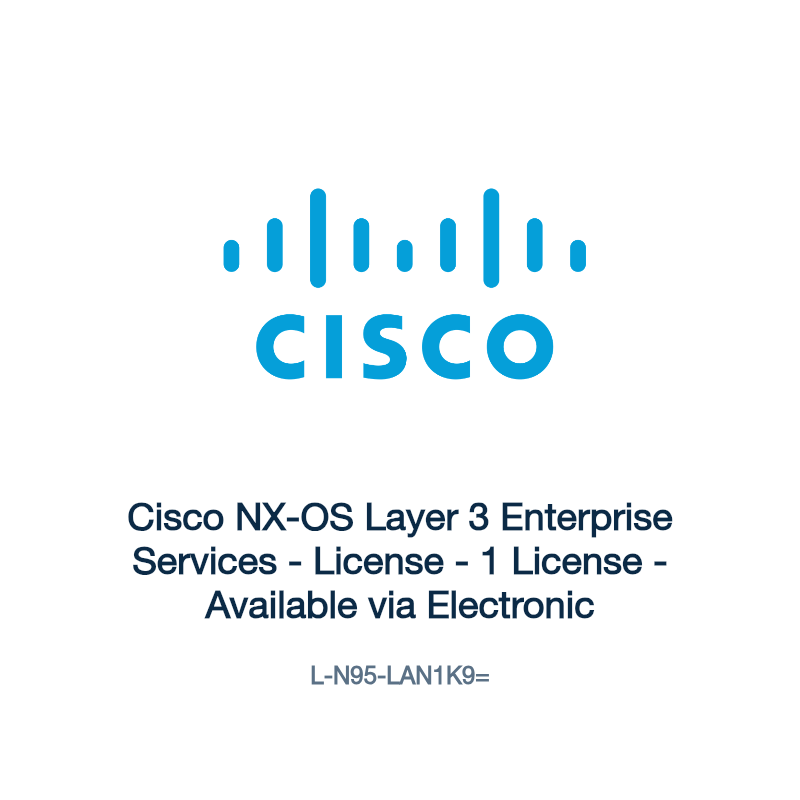 L-N95-LAN1K9=: Cisco NX-OS Layer 3 Enterprise Services