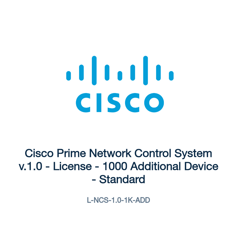 L-NCS-1.0-1K-ADD: Cisco Prime Network Control System v.1.0