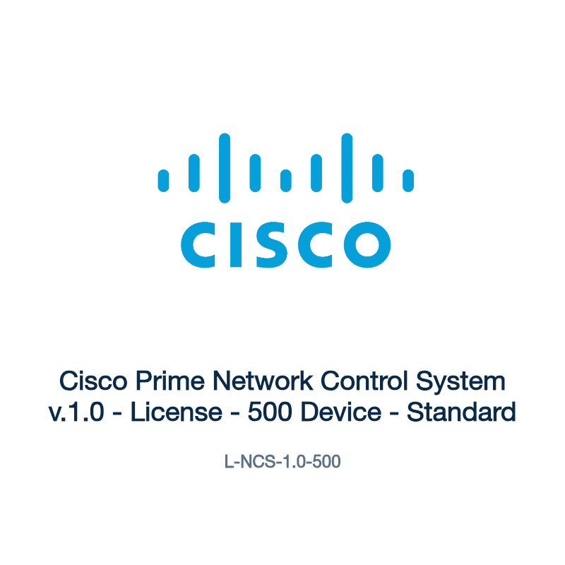 L-NCS-1.0-500: Cisco Prime Network Control System v.1.0