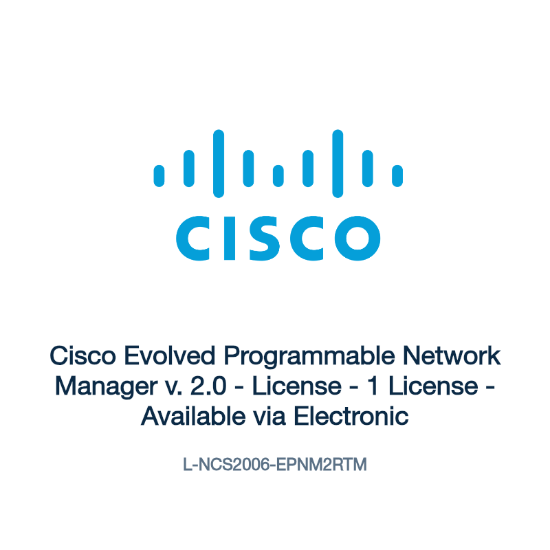 L-NCS2006-EPNM2RTM: Cisco Evolved Programmable Network Manager v. 2.0