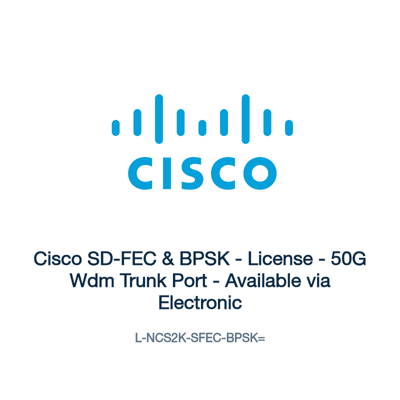 L-NCS2K-SFEC-BPSK=: Cisco SD-FEC & BPSK