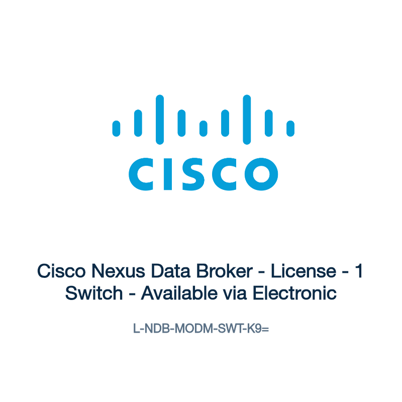 L-NDB-MODM-SWT-K9=: Cisco Nexus Data Broker