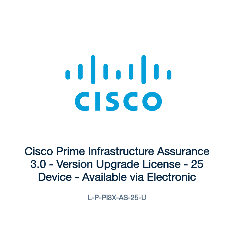 L-P-PI3X-AS-25-U: Cisco Prime Infrastructure Assurance 3.0