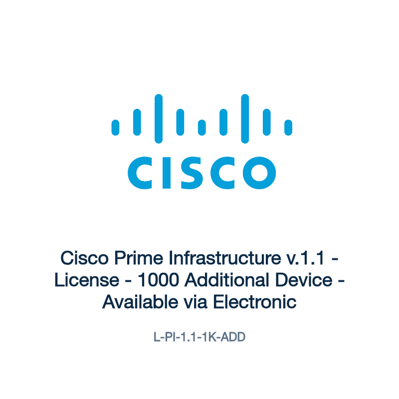 L-PI-1.1-1K-ADD: Cisco Prime Infrastructure v.1.1