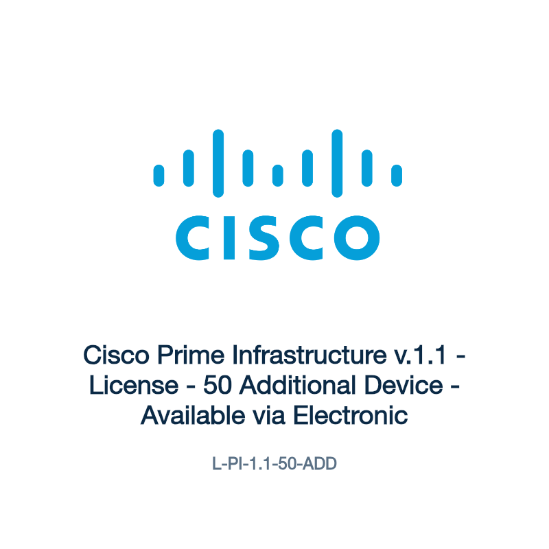 L-PI-1.1-50-ADD: Cisco Prime Infrastructure v.1.1