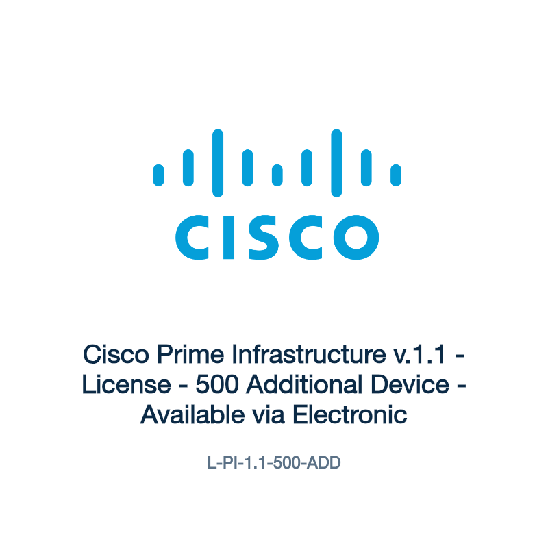 L-PI-1.1-500-ADD: Cisco Prime Infrastructure v.1.1
