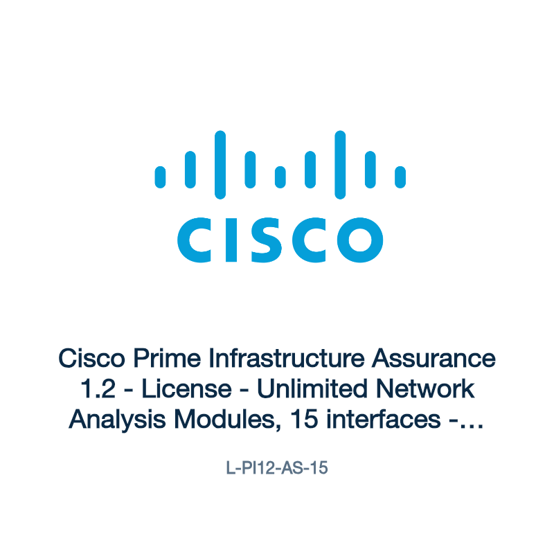 L-PI12-AS-15: Cisco Prime Infrastructure Assurance 1.2
