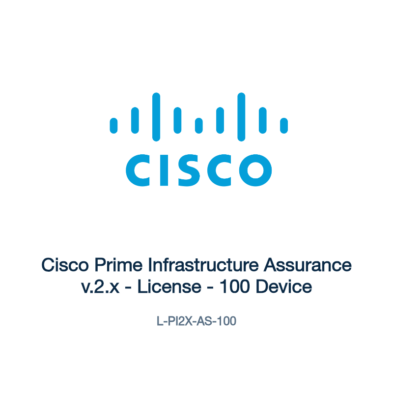 L-PI2X-AS-100: Cisco Prime Infrastructure Assurance v.2.x