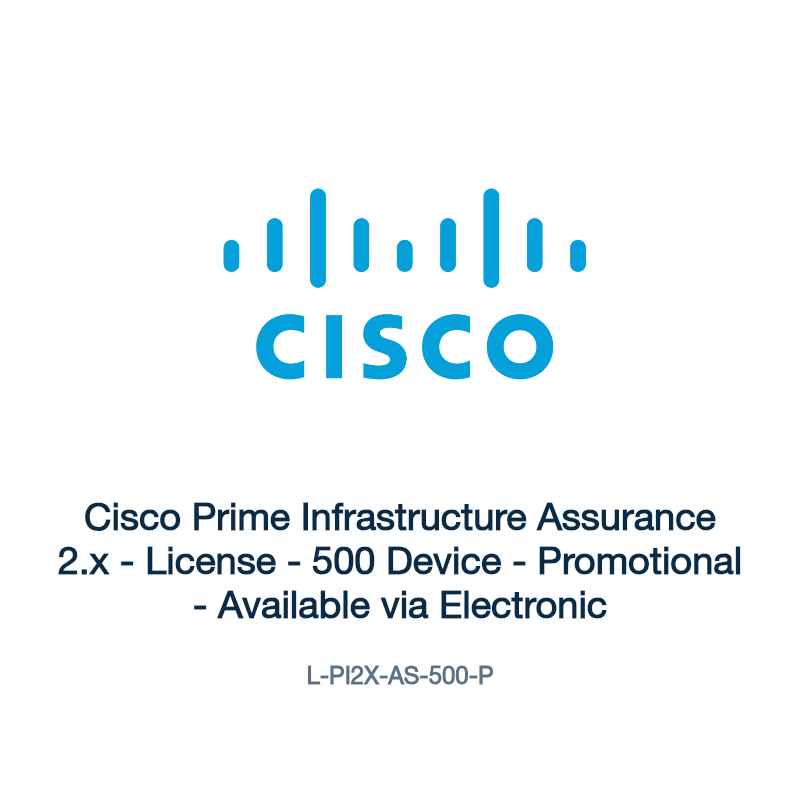 L-PI2X-AS-500-P: Cisco Prime Infrastructure Assurance 2.x