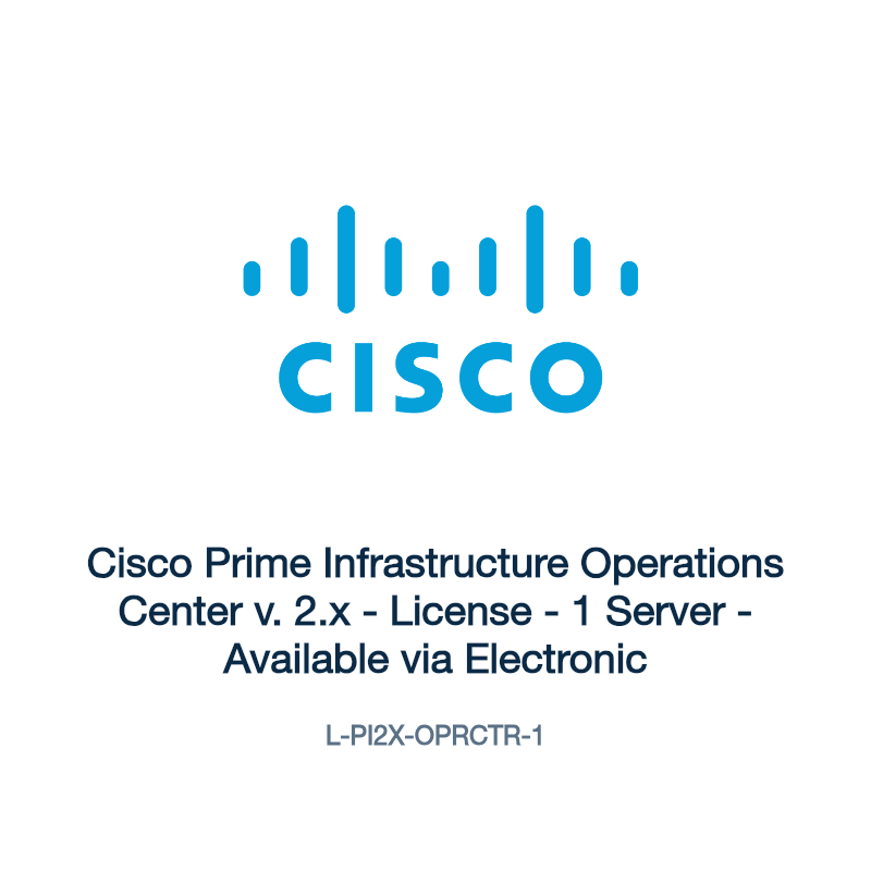 L-PI2X-OPRCTR-1: Cisco Prime Infrastructure Operations Center v. 2.x
