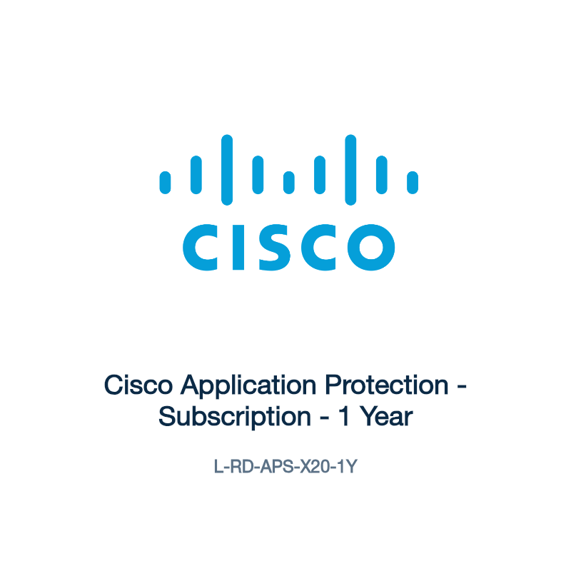 L-RD-APS-X20-1Y: Cisco Application Protection