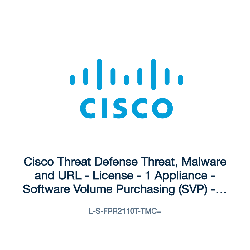 L-S-FPR2110T-TMC=: Cisco Threat Defense Threat, Malware and URL