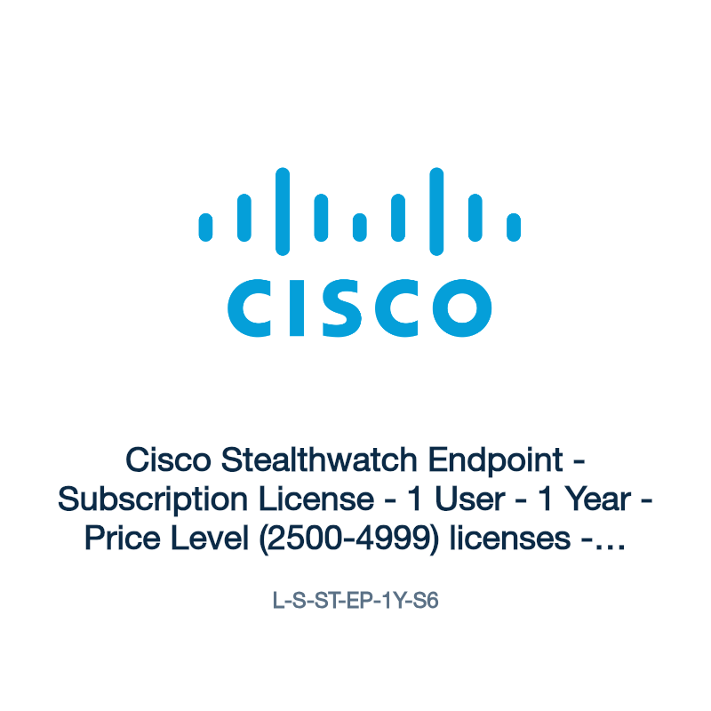 L-S-ST-EP-1Y-S6: Cisco Stealthwatch Endpoint