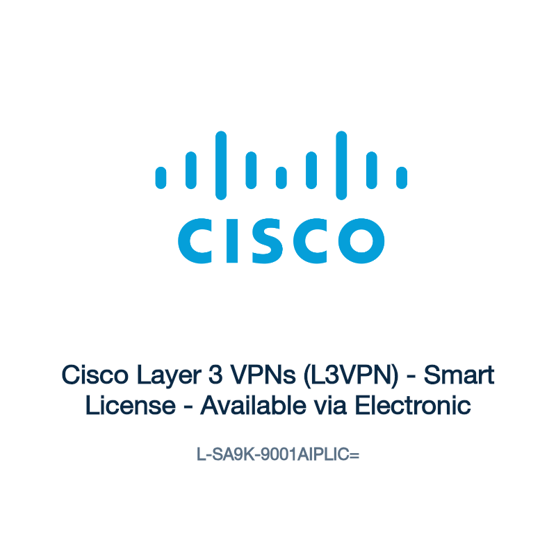 L-SA9K-9001AIPLIC=: Cisco Layer 3 VPNs (L3VPN)