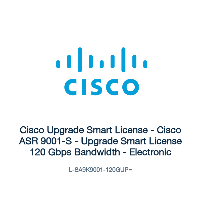L-SA9K9001-120GUP=: Cisco Upgrade Smart License