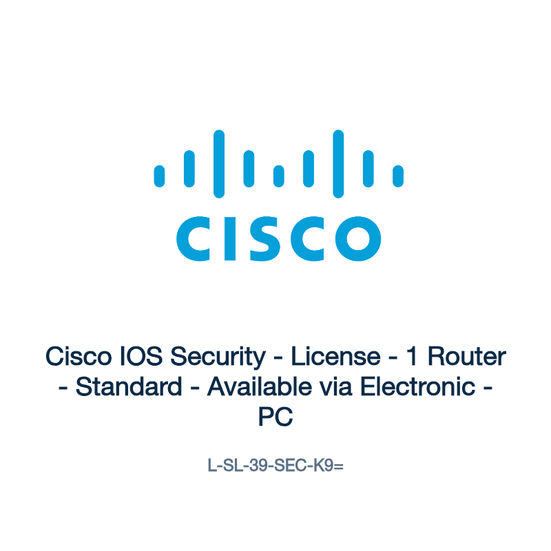 L-SL-39-SEC-K9=: Cisco IOS Security