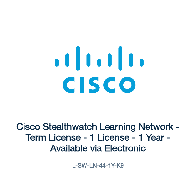 L-SW-LN-44-1Y-K9: Cisco Stealthwatch Learning Network