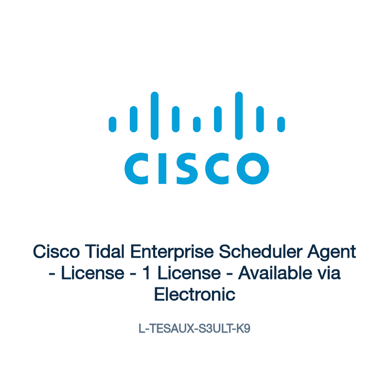 L-TESAUX-S3ULT-K9: Cisco Tidal Enterprise Scheduler Agent