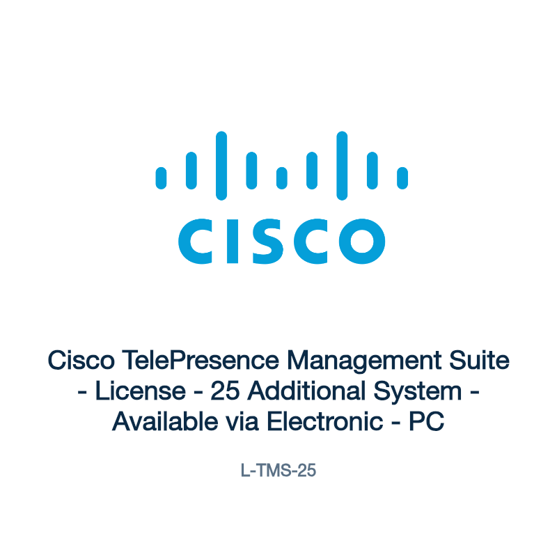 L-TMS-25: Cisco TelePresence Management Suite