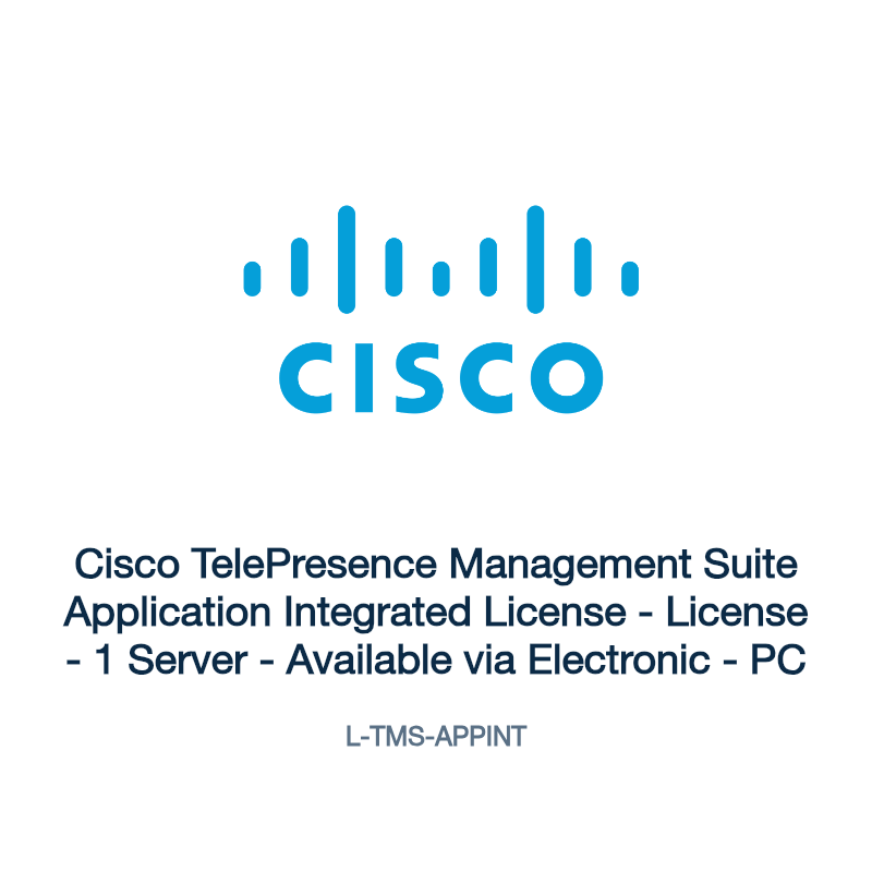 L-TMS-APPINT: Cisco TelePresence Management Suite Application Integrated License