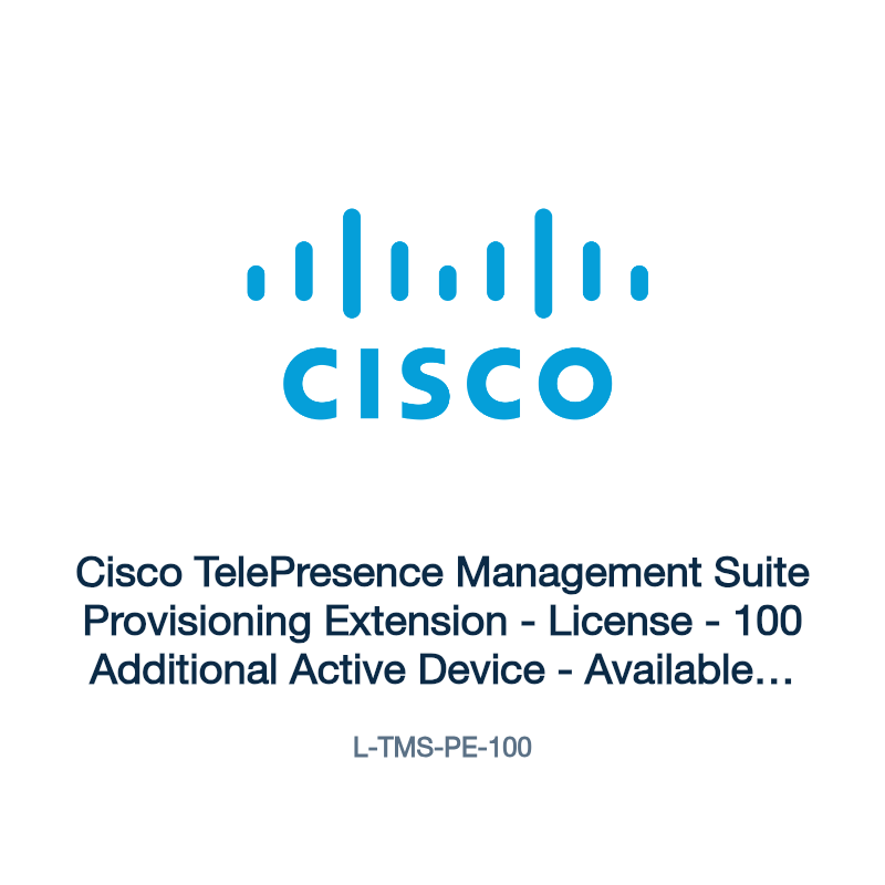 L-TMS-PE-100: Cisco TelePresence Management Suite Provisioning Extension