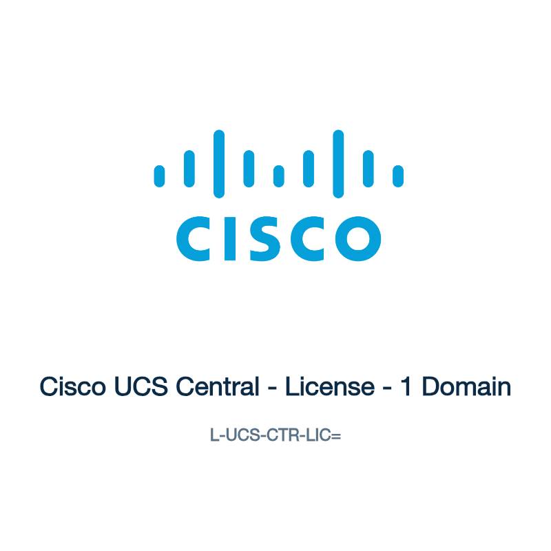L-UCS-CTR-LIC=: Cisco UCS Central