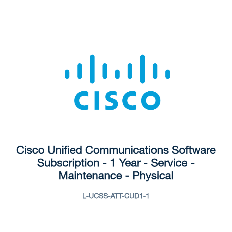 L-UCSS-ATT-CUD1-1: Cisco Unified Communications Software Subscription