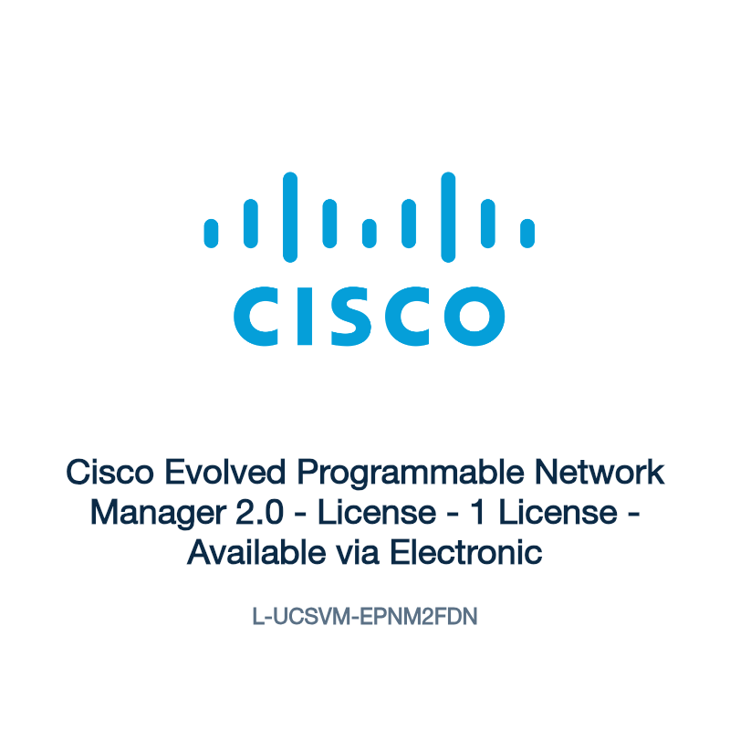 L-UCSVM-EPNM2FDN: Cisco Evolved Programmable Network Manager 2.0
