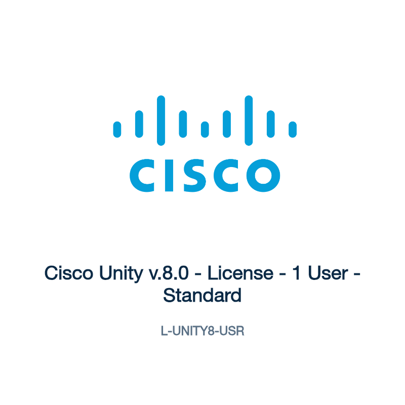 L-UNITY8-USR: Cisco Unity v.8.0